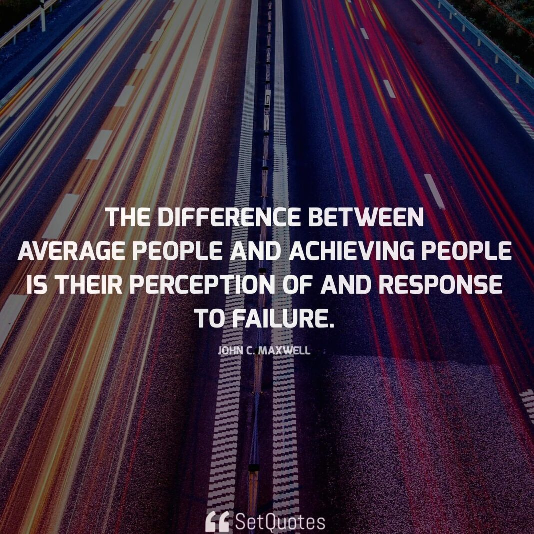 Success is the result of perfection, hard work, learning from failure ...